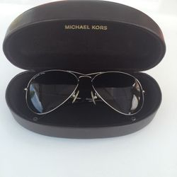 Michael Kors Sunglasses - Authentic Jet Set Aviators with Case