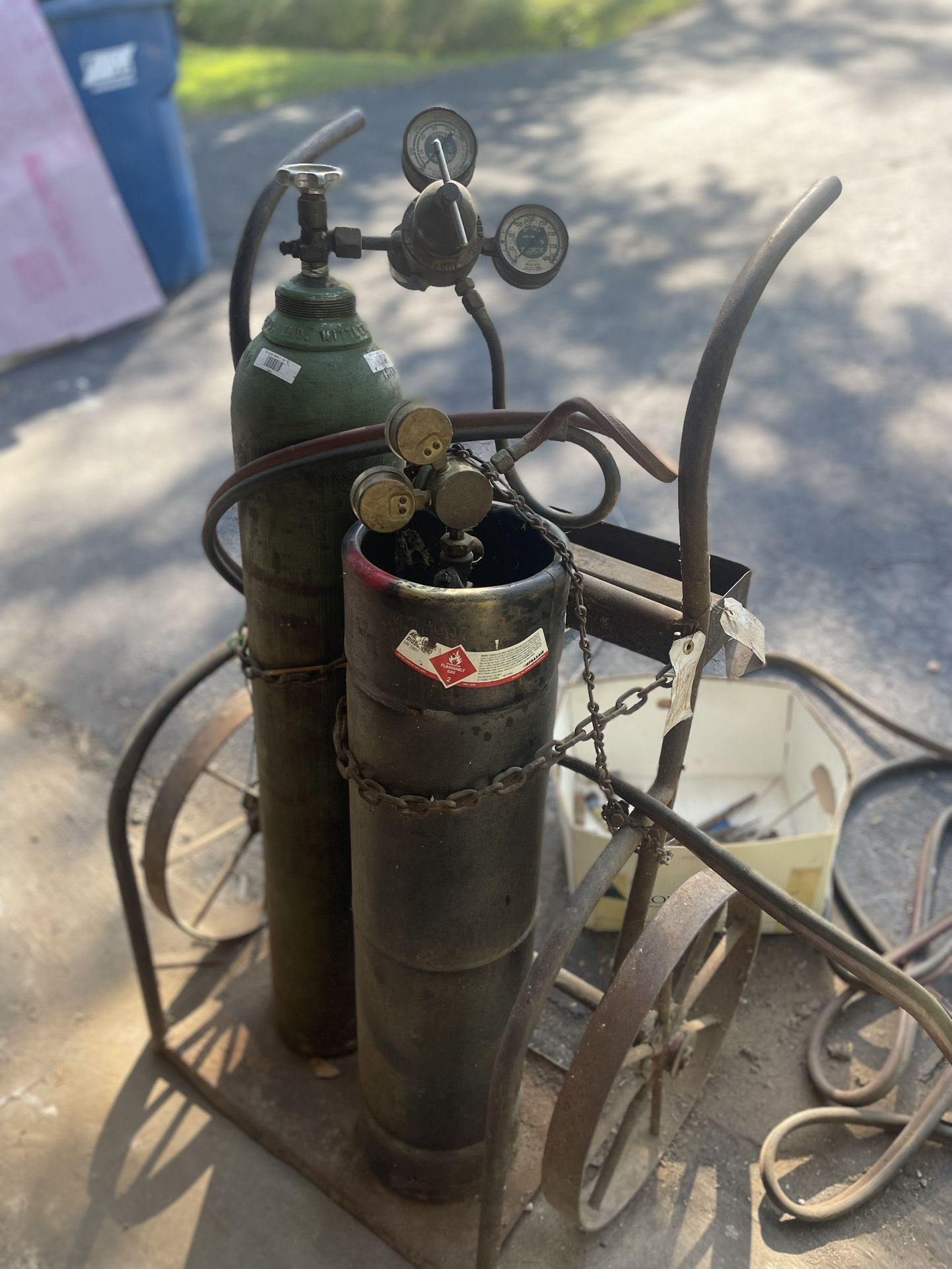 Welding Tanks, Torches & Extras Small Tanks