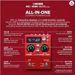 BOSS RC -10R rhythm loop station