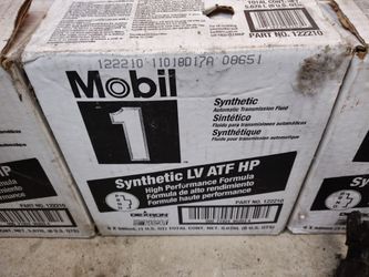  Mobil 1 Synthetic LV ATF HP Case 6 x 1 Quart : Automotive