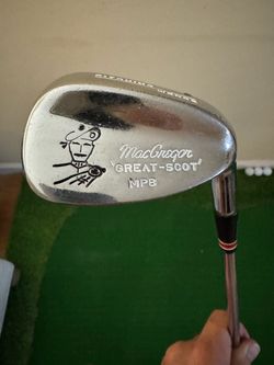 Vintage MacGregor “Great-Scot” pitching wedge silly golf club all original
