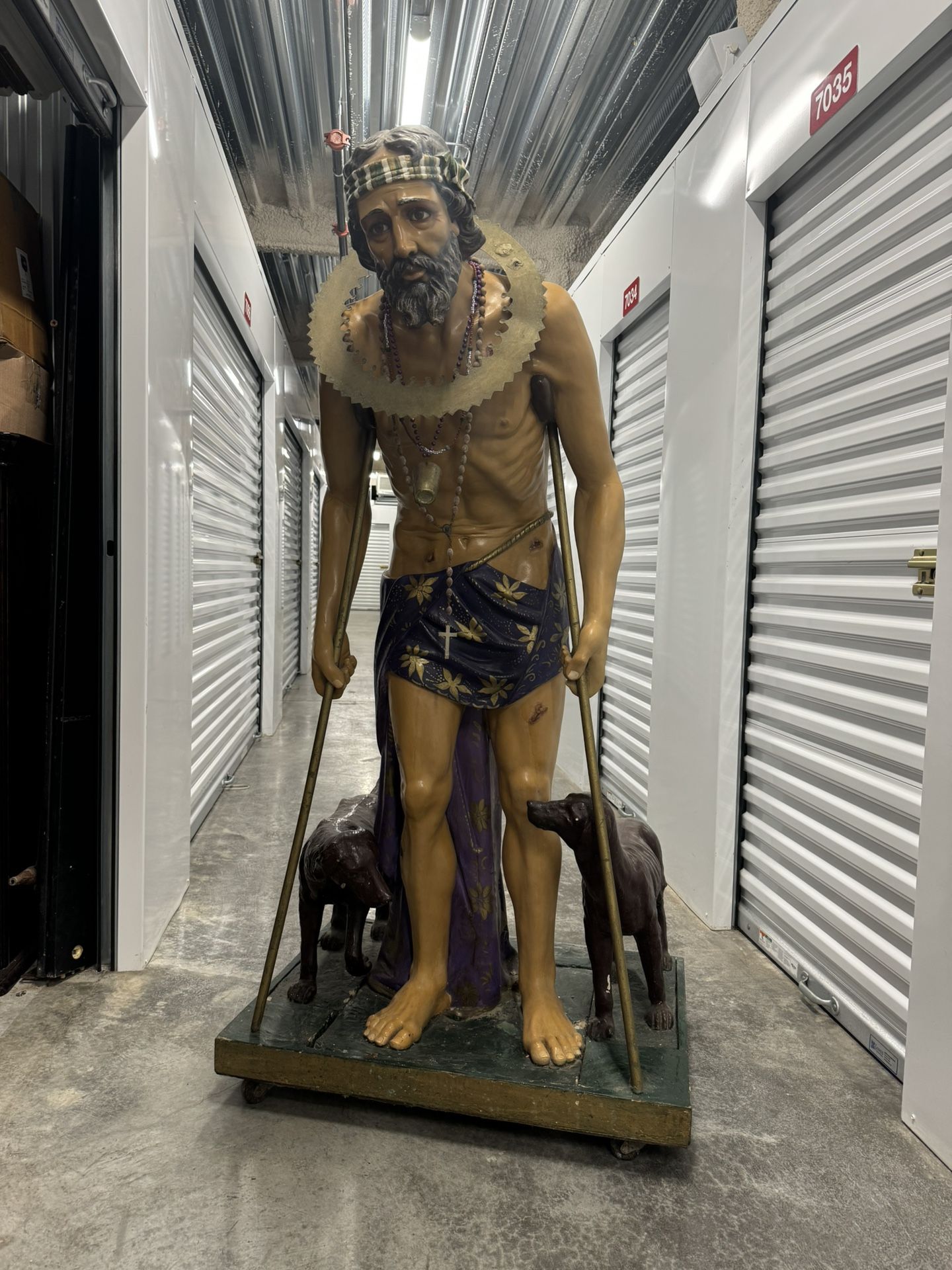 San Lazaro Statue / Approx. 6 Feet