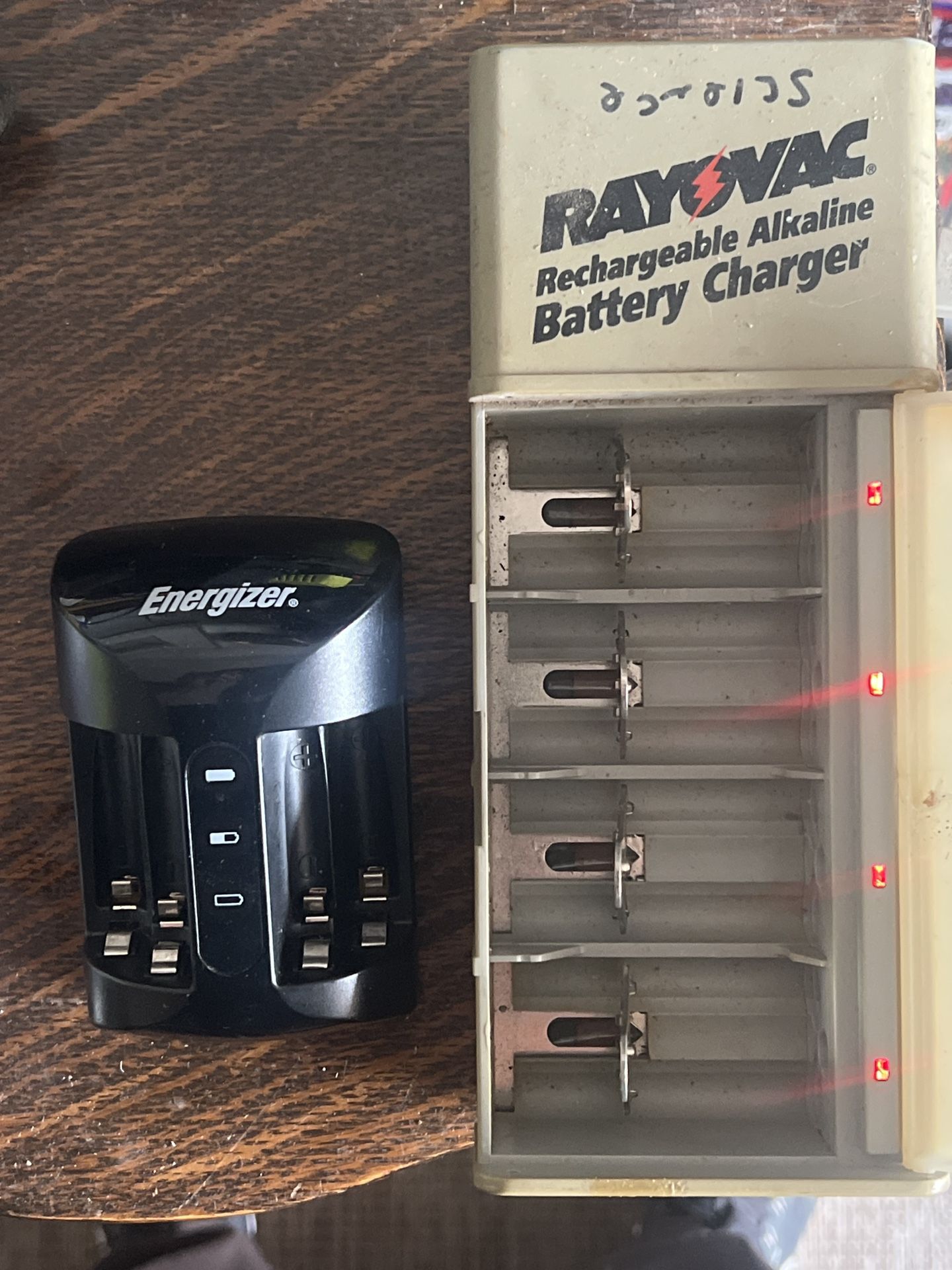 Battery Charger Bundle – Energizer + Rayovac (Both
