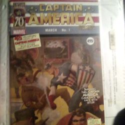 Captain America Comic 70th Anniversary  March 1