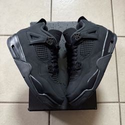 Jordan 4 Retro Black Cat Size 6.5Y