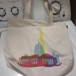 Washington DC Tote Bag  And New With Tags Washington DC Shirt