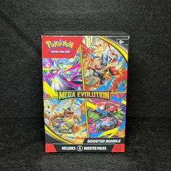 SEALED Pokemon Mega Evolution Booster Bundle Trading Card Game