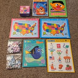 Children's Puzzle Lot