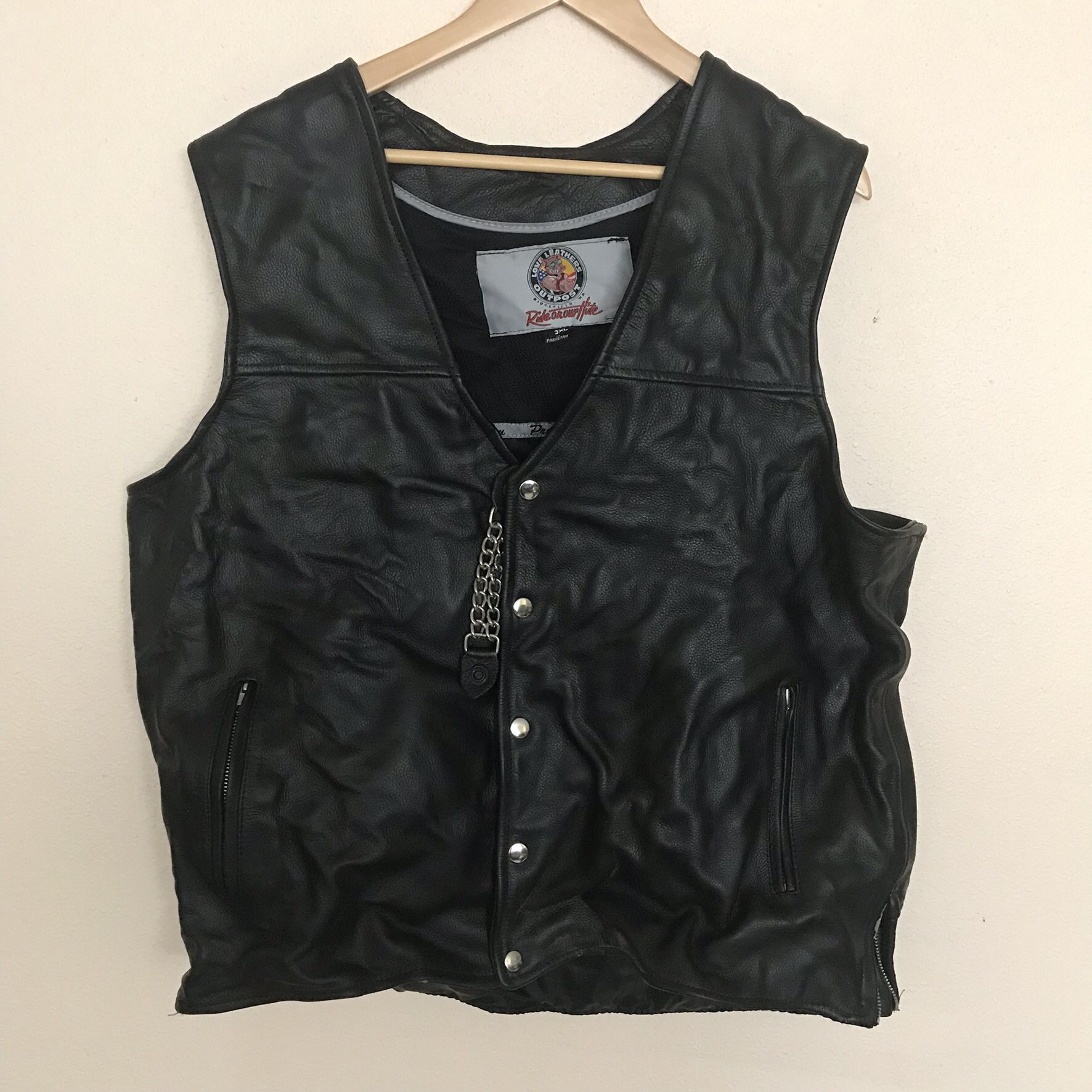 Love Leathers outpost 3XL leather vest