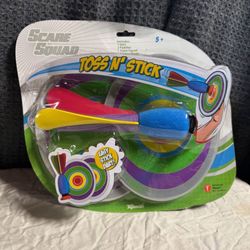 Toss N Stick kids dart game.  Brand new never opened
