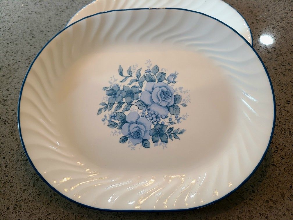 Blue Velvet Serving Dish