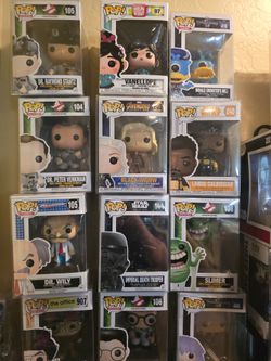 Funko Pop Vinyl Figure Collection Lot