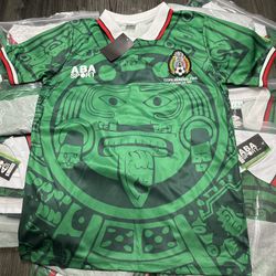 MEXICO JERSEY 1998 GREEN 