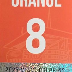 Parking Pass MIAMI DOLPHINS V BENGALS