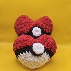 Pokemon Crochet Heart