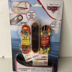 Disney Pixar cars fingerboards