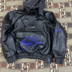 Nike X Supreme Leather Hoodie