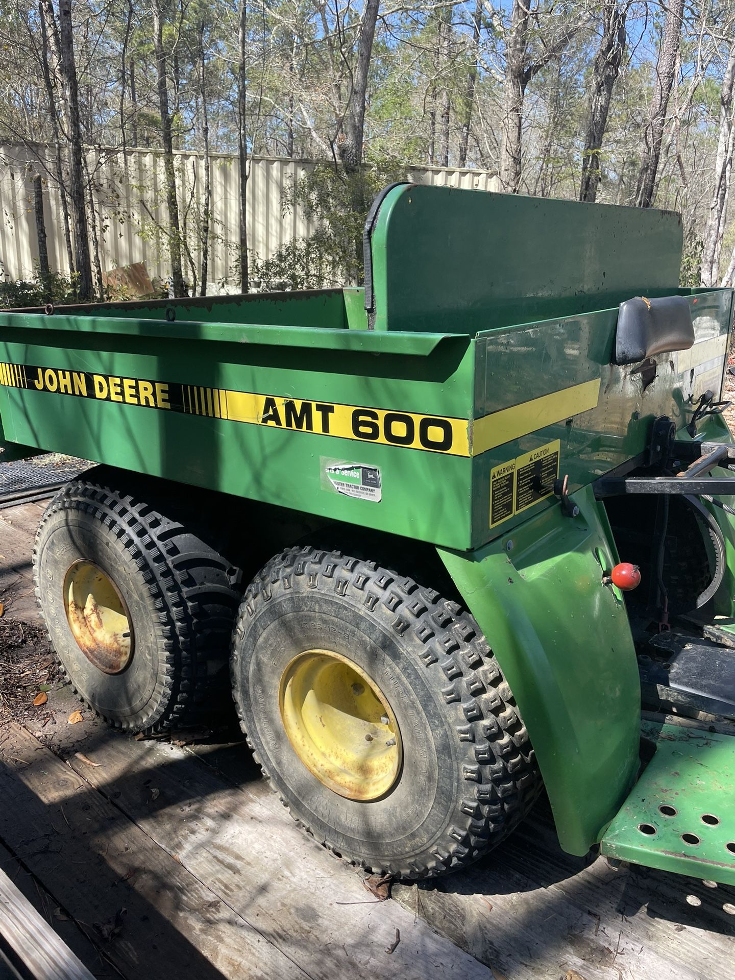 John Deere AMT600, 1987
