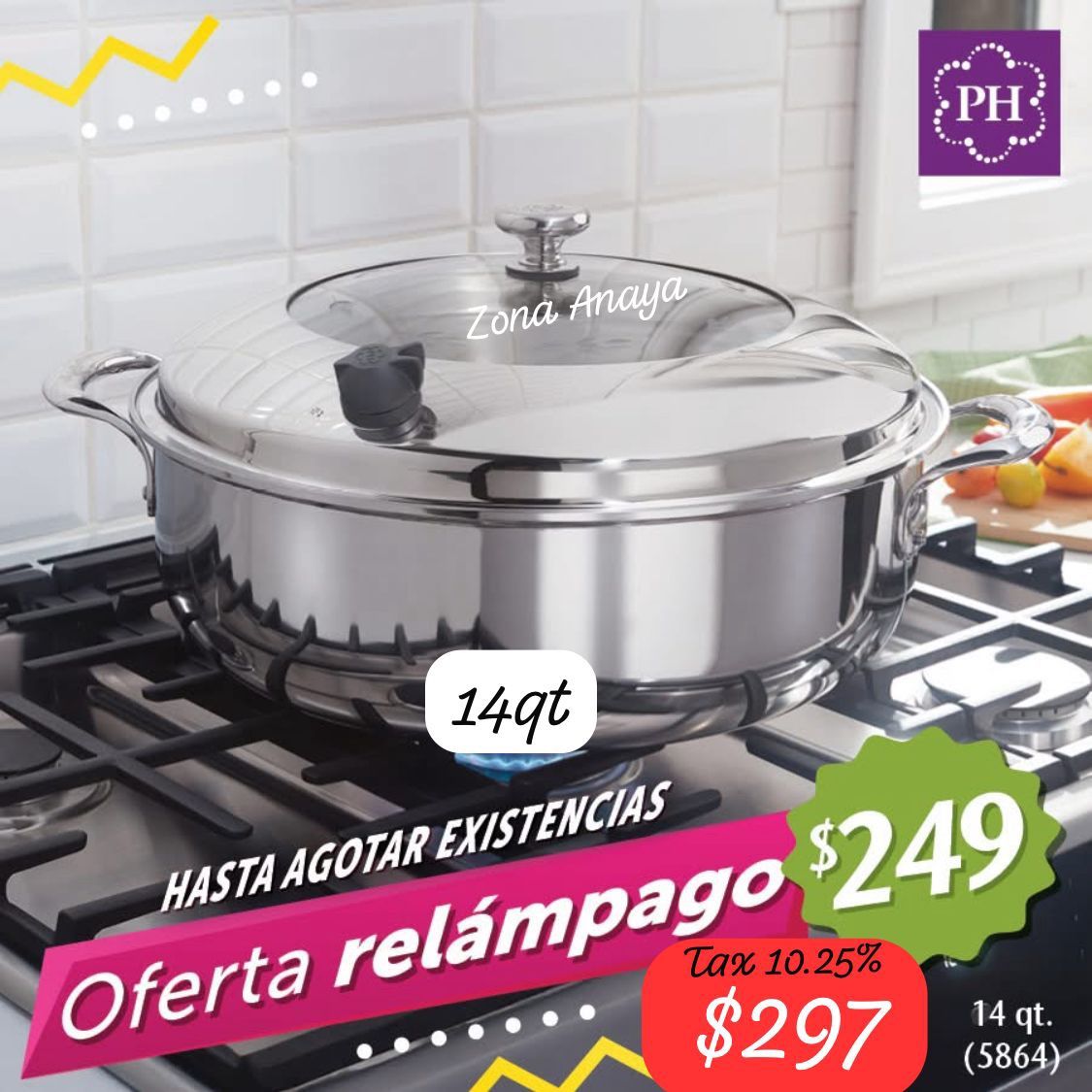 Cacerola 14 Qt Princesshouse
