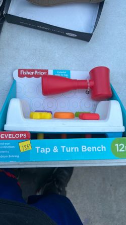 Fisher-Price develops tap and turn bench