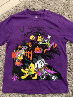 Disney Store Mickey Halloween Youth Tshirt Size XL