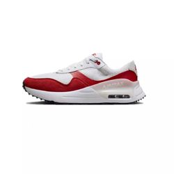 Nike Air Max Systm DM9537-104 , University red and white in a men's  Shoes
