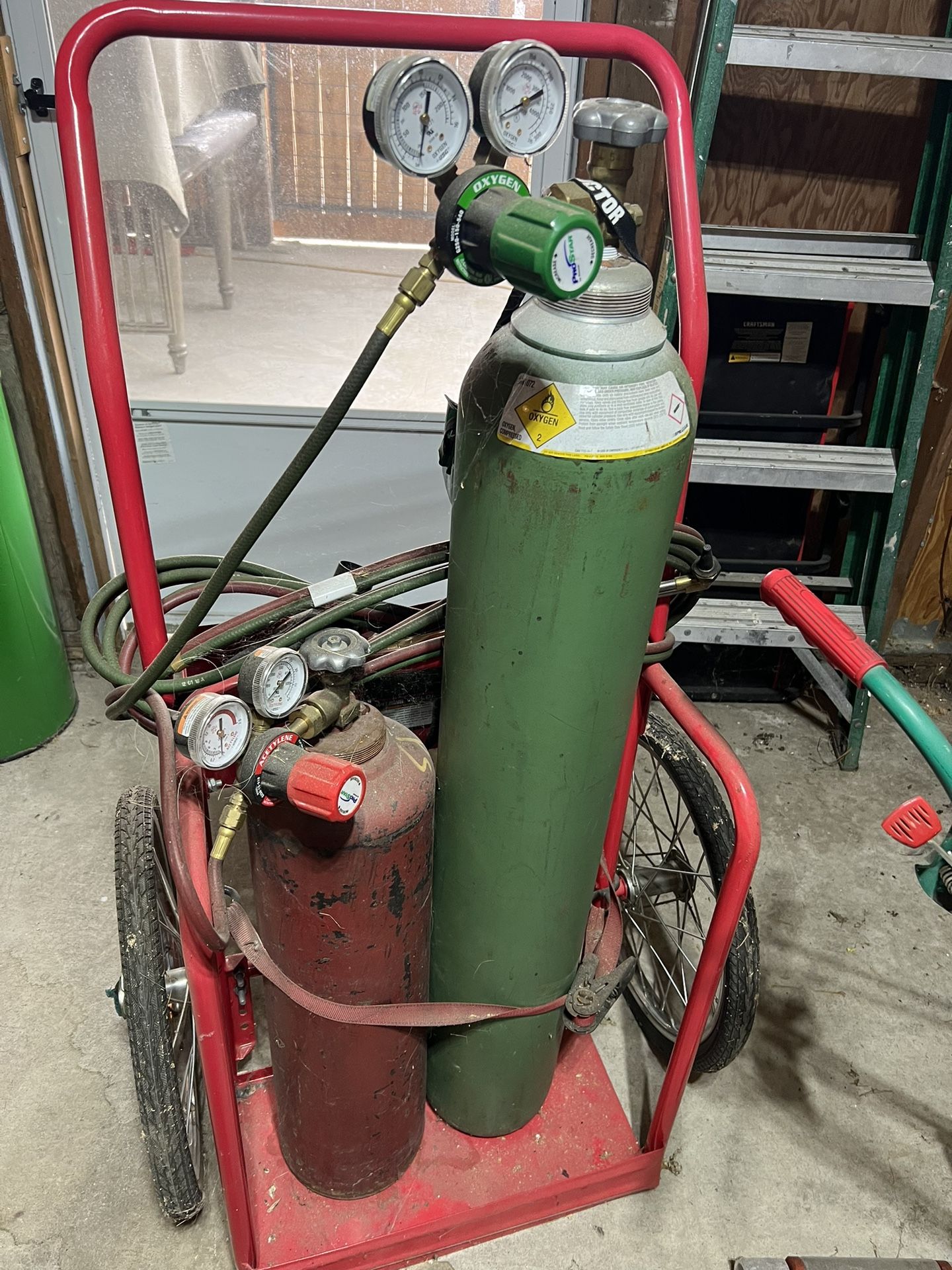 Oxygen Acetylene Tanks