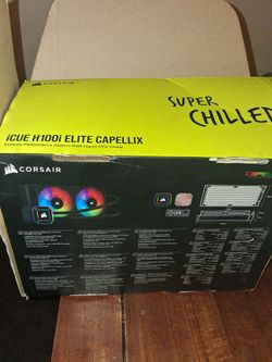 icue H100i ELite Capellix