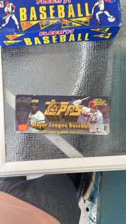 baseball cards 3 piles