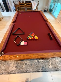 Olhausen 8 foot Billards table