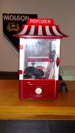 Bella OFP-901 Theatre Popcorn Maker, Red and White Bella