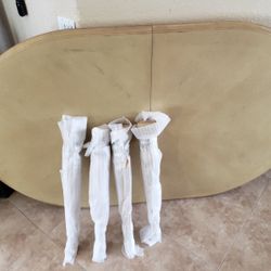 Luxury Schnadig Dining Table Set for 6 People