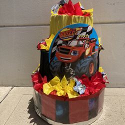 Blaze Piñata With Balls 