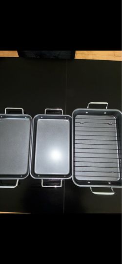 Nonstick roasting trays