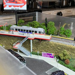 Ho Scale Septa Diorama Norristown High-Speed Line Mock Up Vehicle Included