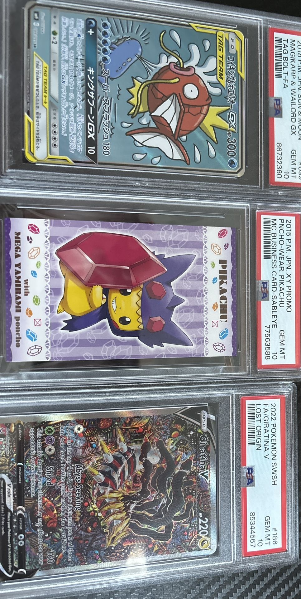 Pokemon Psa Slabs