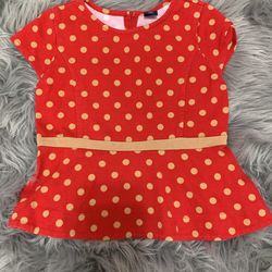 Baby Gap Size 3t Peplum Top