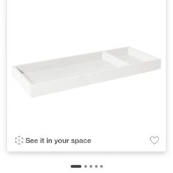 Changing Table Dresser Topper 