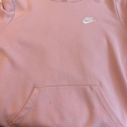 Pink Nike Hoodie -Size M