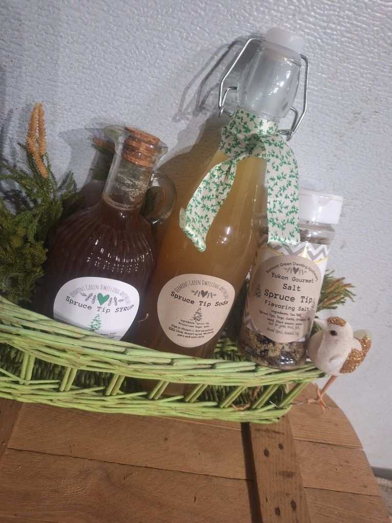 Spruce Gift Basket Spruce Kitchen Set