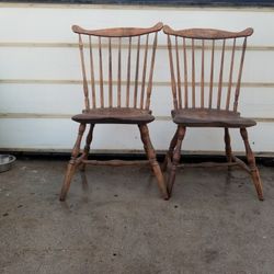 Antique New England Windsor Chairs 