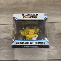 Funky Pop A Day With Pikachu Sparking Up A Celebration