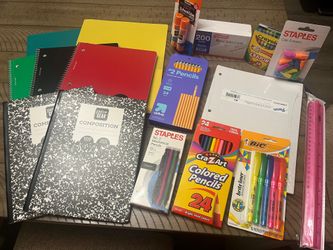 School supplies bundle 