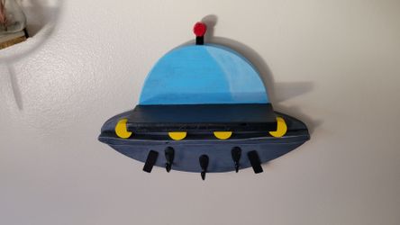 Custom Made UFO key holder
