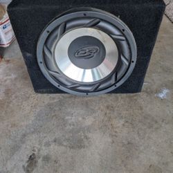 12' Subwoffer And Box