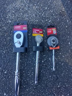 husky 3 ratchet nuevos 1/4",,3/8",,1/2" firm price