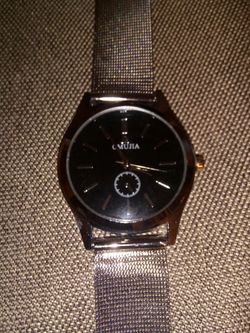 New Stainless Steel Slimline Mesh Watch