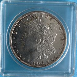 1901-O Silver Morgan Dollar Ungraded But High Quality