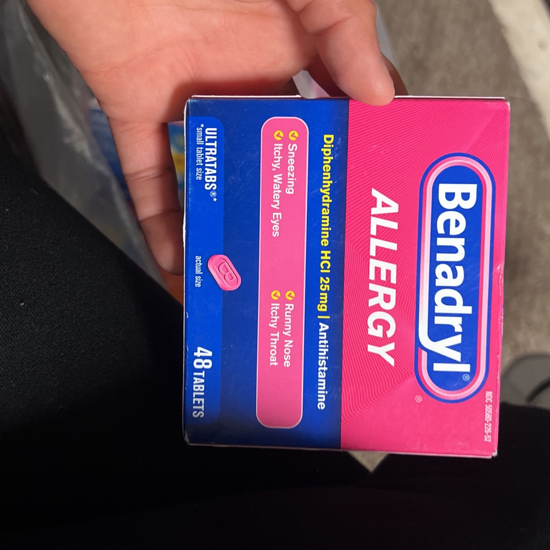 Benadryl 48 Tablets 