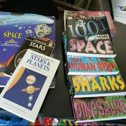 Assorted Books About SPACE,STARS, & PLANTETS